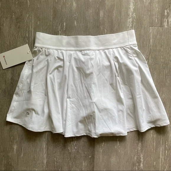 Lululemon Tennis Time High-Rise Skirt - White - Picture 3 of 10